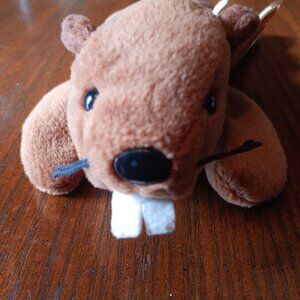 Ty Beanie Babies -- Bucky the Beaver